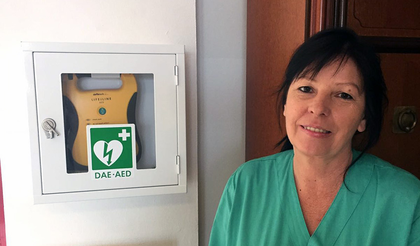 Presentazione pubblica del Defibrillatore Automatico